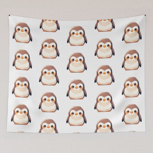 Item preview, Cute Kawaii Baby Penguin designed and sold by CozyKawaiiArt.