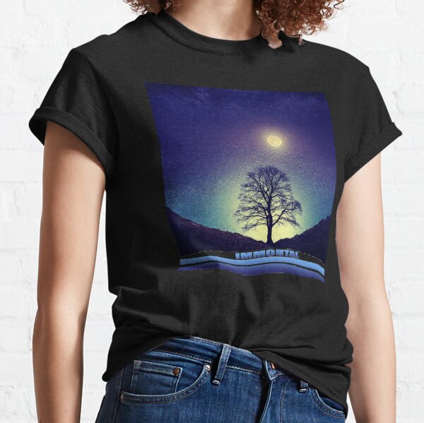 Sycamore Gap, oil painting. Classic T-Shirt