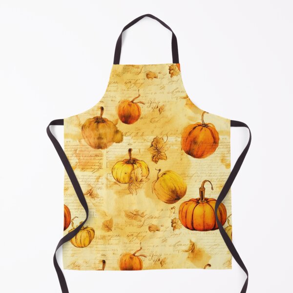 Item preview, Halloween Pattern, Pumpkins  and Old inscriptions Watercolor designed and sold by Sunmoonlove.