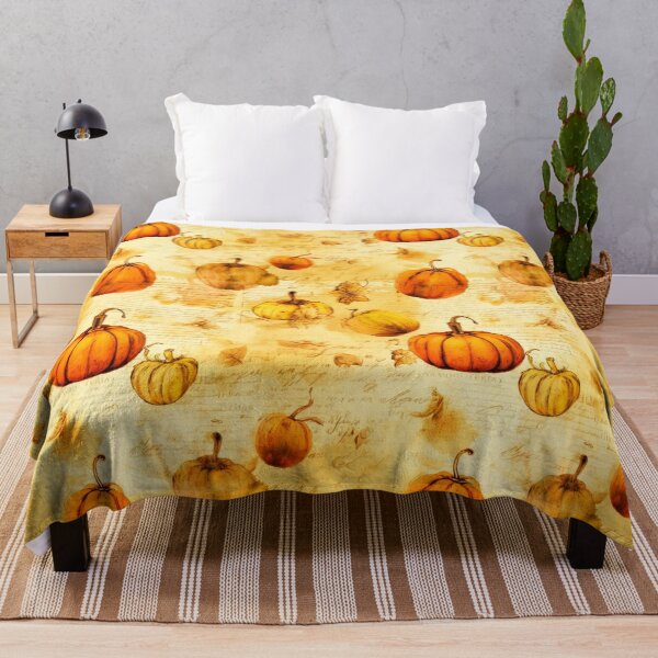 Item preview, Halloween Pattern, Pumpkins  and Old inscriptions Watercolor designed and sold by Sunmoonlove.