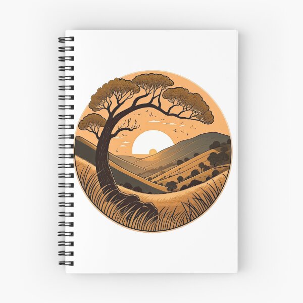 Item preview, Sycamore gap Northumberland National Park sunset sunrise designed and sold by DigiArtPartha.