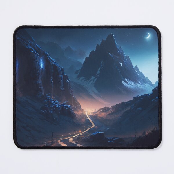 Item preview, Ascension Through the Elevation: A Mesmeric Mountainous Journey in Digital Hues designed and sold by oanaunciuleanu.