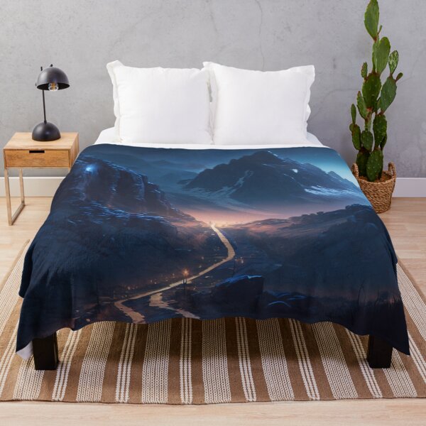 Item preview, Ascension Through the Elevation: A Mesmeric Mountainous Journey in Digital Hues designed and sold by oanaunciuleanu.