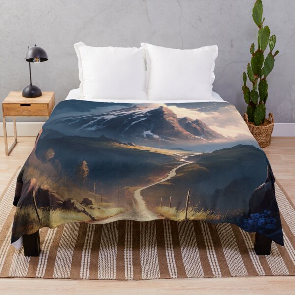 Item preview, Ascension Through the Elevation: A Mesmeric Mountainous Journey in Digital Hues designed and sold by oanaunciuleanu.