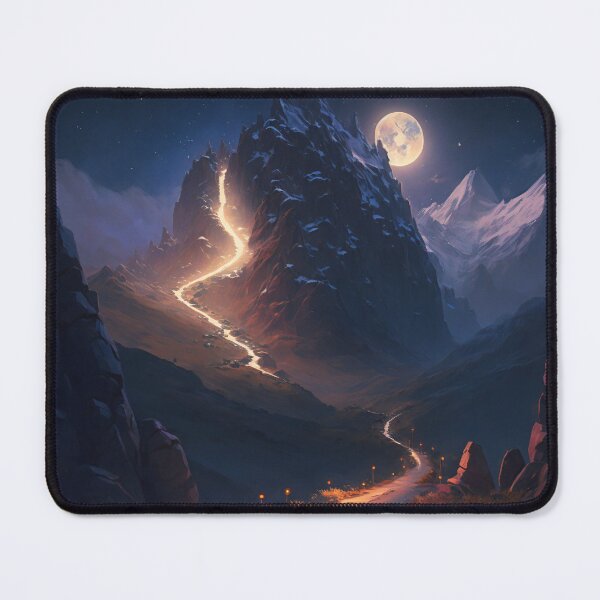 Item preview, Ascension Through the Elevation: A Mesmeric Mountainous Journey in Digital Hues designed and sold by oanaunciuleanu.
