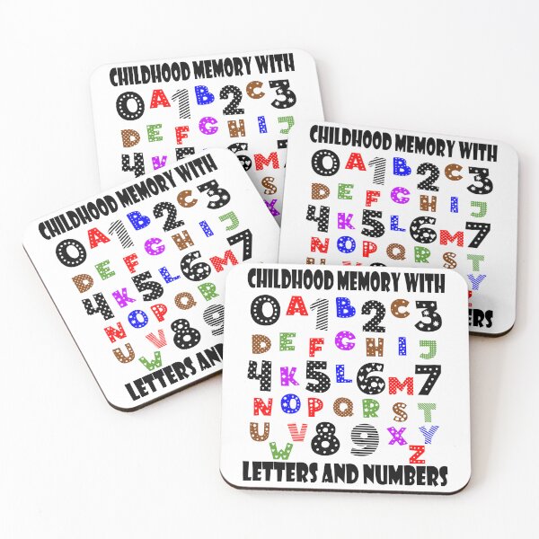 Item preview, CHILDHOOD MEMORY WORLD OF LETTERS AND NUMBERS designed and sold by Rejiboustarts.