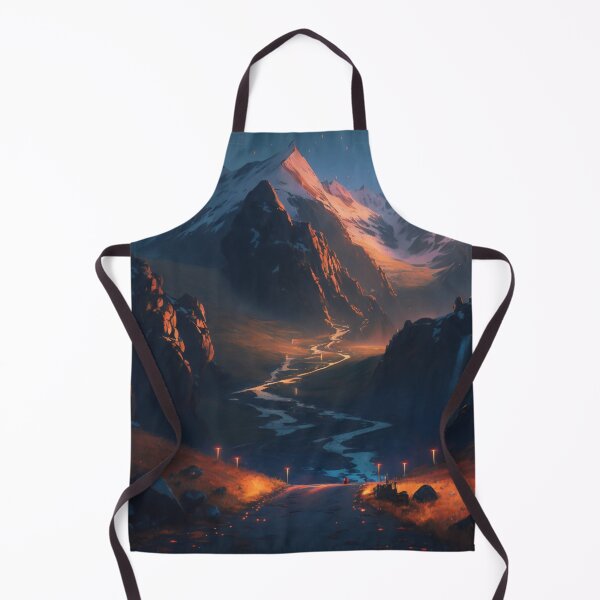 Item preview, Ascension Through the Elevation: A Mesmeric Mountainous Journey in Digital Hues designed and sold by oanaunciuleanu.