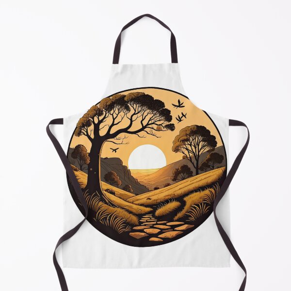 Item preview, Sycamore gap Northumberland National Park sunset sunrise designed and sold by DigiArtPartha.