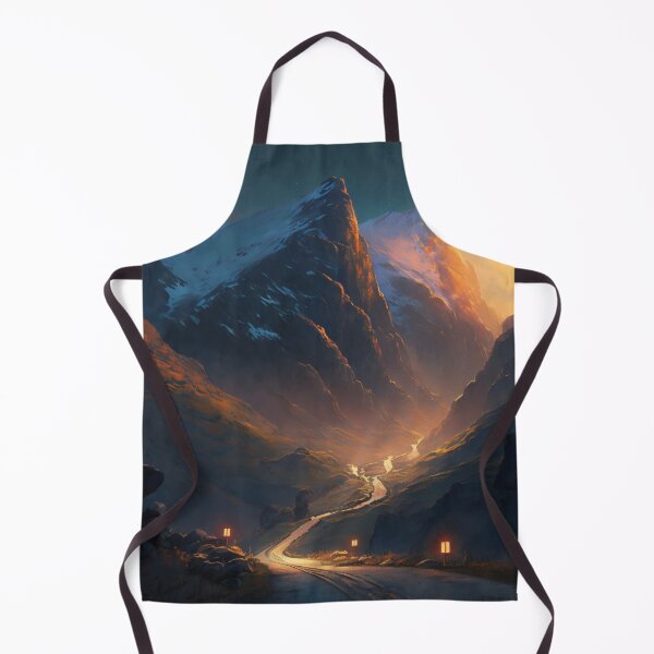 Item preview, Ascension Through the Elevation: A Mesmeric Mountainous Journey in Digital Hues designed and sold by oanaunciuleanu.