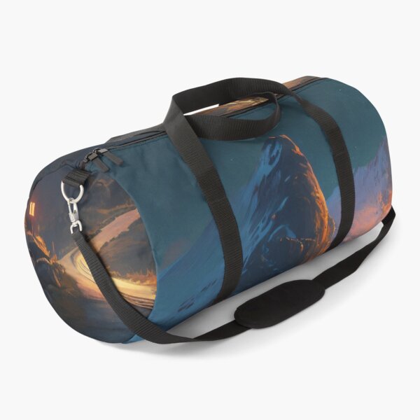 Item preview, Ascension Through the Elevation: A Mesmeric Mountainous Journey in Digital Hues designed and sold by oanaunciuleanu.