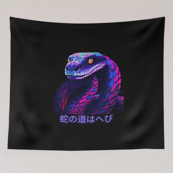 Item preview, Dark Serpent Japanese Proverb designed and sold by FarOutTees.