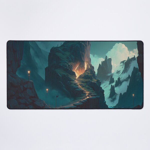 Item preview, Ascension Through the Elevation: A Mesmeric Mountainous Journey in Digital Hues designed and sold by oanaunciuleanu.