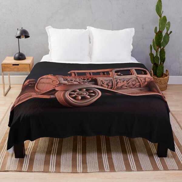 Item preview, "Arte de Automobiles" carved 3D antique car model, realistic textures,fine lines. designed and sold by WhiteWolfe0127.