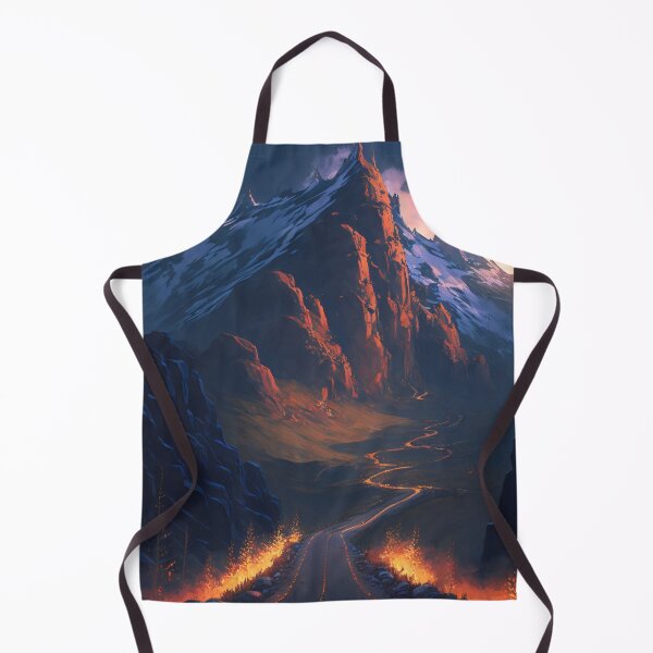 Item preview, Ascension Through the Elevation: A Mesmeric Mountainous Journey in Digital Hues designed and sold by oanaunciuleanu.