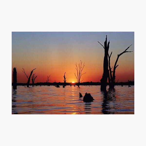 Item preview, Mulwala sunset designed and sold by Rosie Appleton.