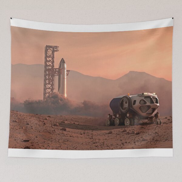 Aperçu de l'œuvre Vaisseau spatial Mars Landing - V3 créée et vendue par magarlick.