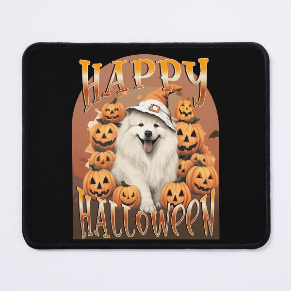Item preview, Happy Halloween Vintage Samoyed designed and sold by Vindbult.