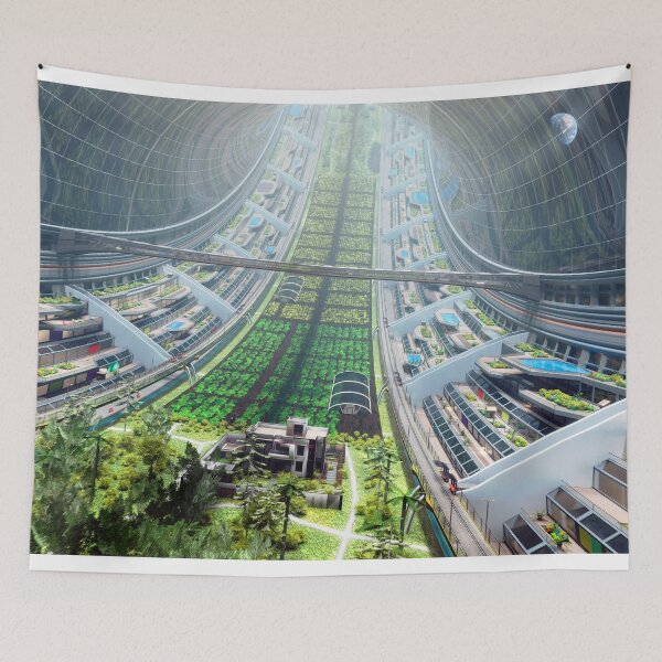 Item preview, Stanford Torus Interior - V1 designed and sold by magarlick.