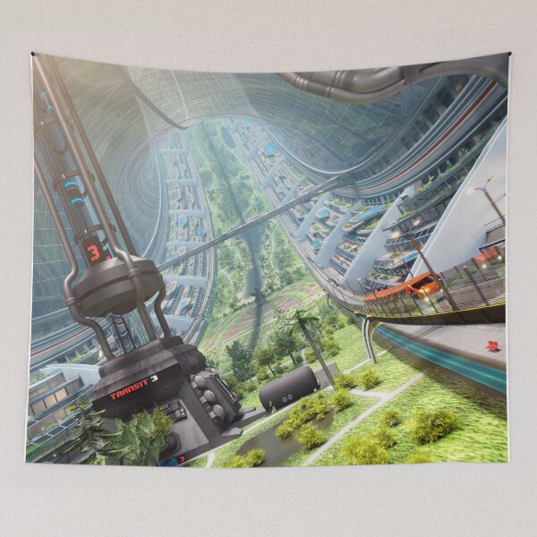 Item preview, Stanford Torus Interior - V1 designed and sold by magarlick.