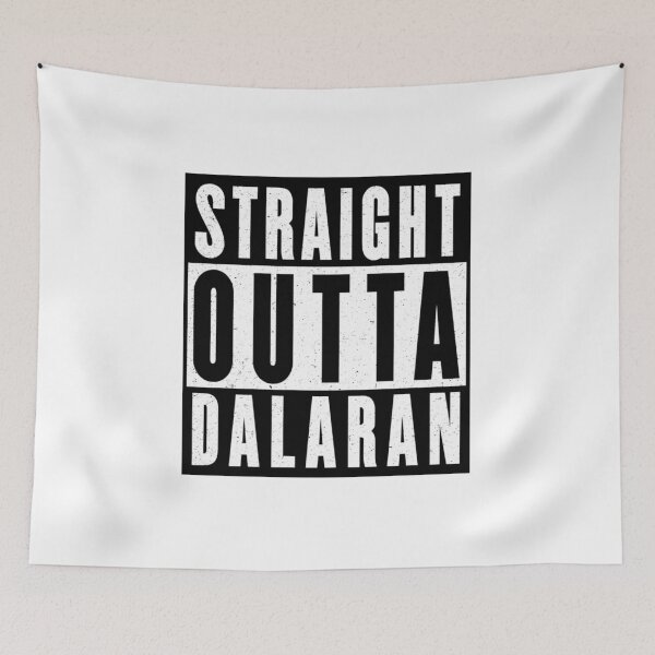 Artikelvorschau, Lustiges Warcraft Straight Outta Dalaran Design entworfen und verkauft von jmtees6.