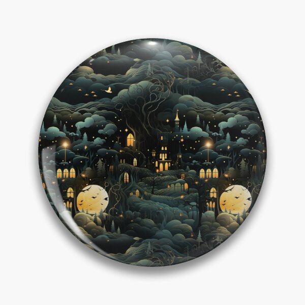 Item preview, Twilight Halloween Memphis Mirage designed and sold by Moisky Patterns.
