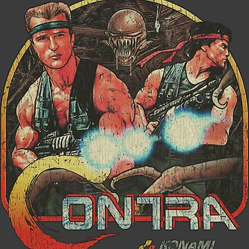 Artwork thumbnail, Contra 1987 by AstroZombie6669