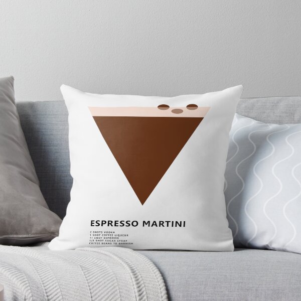 Item preview, Espresso Martini Cocktail Minimalist Modern Design designed and sold by ModernAndFunky.