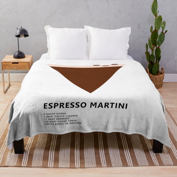 Item preview, Espresso Martini Cocktail Minimalist Modern Design designed and sold by ModernAndFunky.