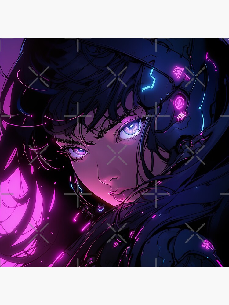 dark, anime, red eyes, dark background, face, glowing eyes, black  background, looking at viewer HD Wallpaper
