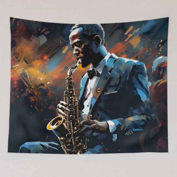Item preview, Jazz Saxophone Player designed and sold by FalseGlimmer.