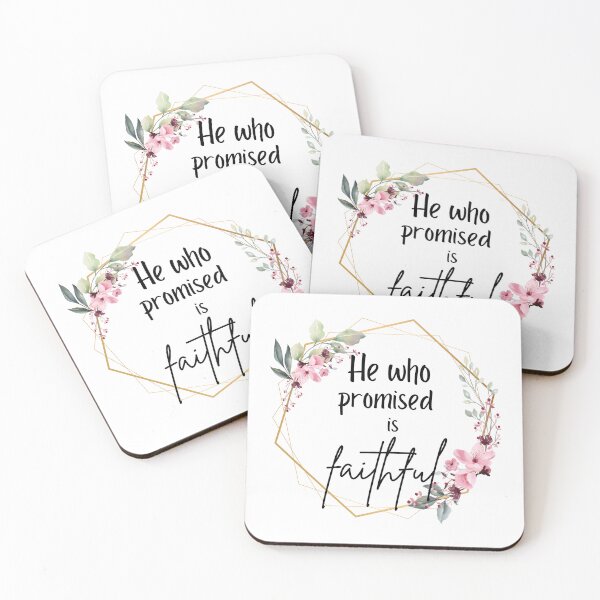 Item preview, He Who promised is faithful designed and sold by nodramamamakw.