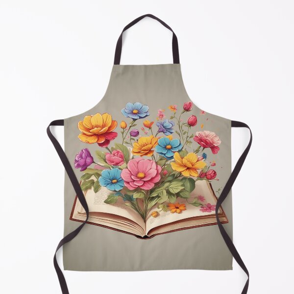 Item preview, Colorful Flowers Growing from Pages designed and sold by Neranchara.
