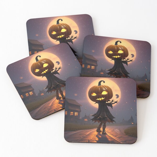 Item preview, chibi Halloween Pumpkin in the moonlight designed and sold by Talpha.