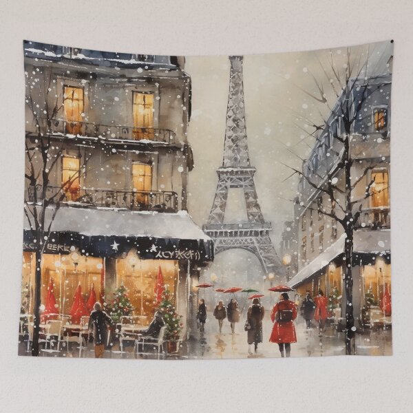 Item preview, Christmas in Paris designed and sold by tomorrowsart.