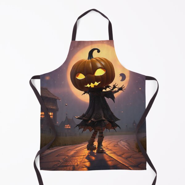 Item preview, chibi Halloween Pumpkin in the moonlight designed and sold by Talpha.