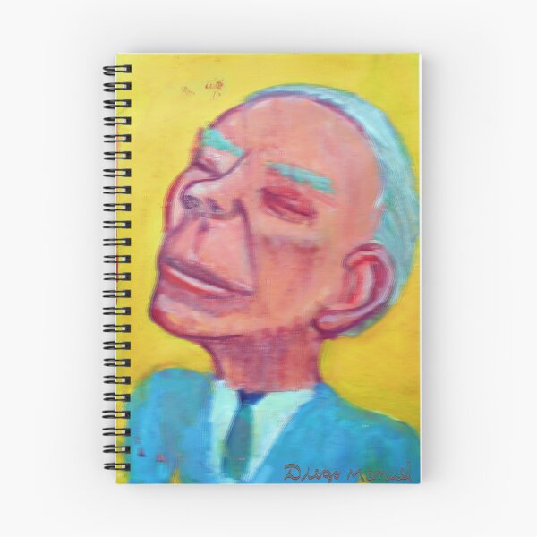 Item preview, Borges designed and sold by Diego Manuel Rodriguez.
