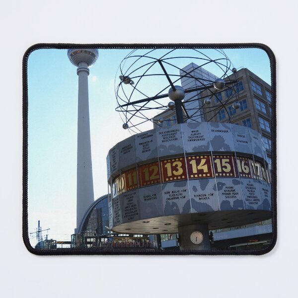 Item preview, World Clock Berlin designed and sold by elisewied.