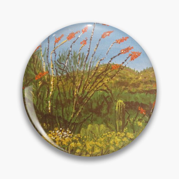 Item preview, Ocotillo Plants in the Desert designed and sold by ElaineFogelArt.