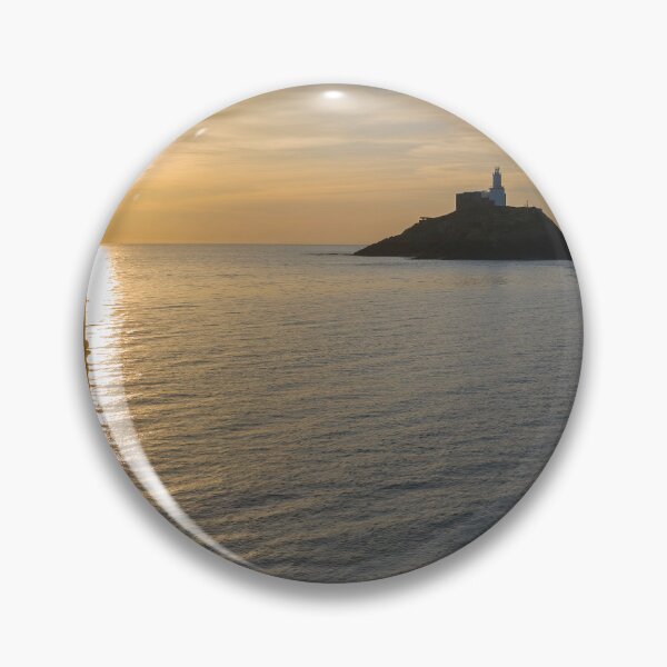 Item preview, Sunrise at Mumbles lighthouse designed and sold by Leighton Collins.