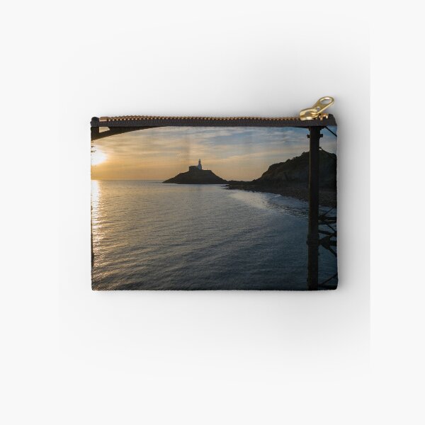Item preview, Sunrise at Mumbles lighthouse designed and sold by Leighton Collins.