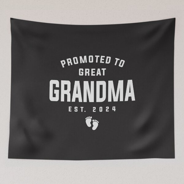 Item preview, Promoted To Great Grandma To Be Est 2024   designed and sold by cidolopez.