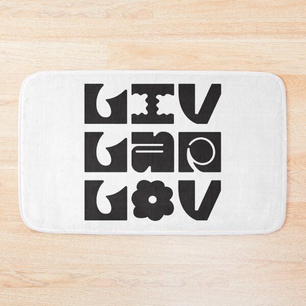 Item preview, Misspelled Live Laugh Love (Liv Laf Lov) designed and sold by kougan.