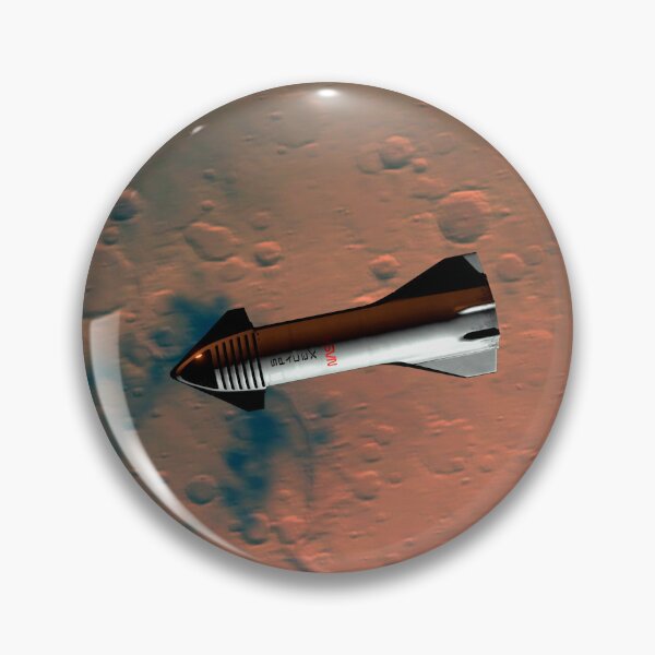 Item preview, Starship Above Mars - V2 designed and sold by magarlick.