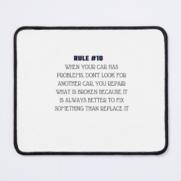 Item preview, CAR RULES designed and sold by MrLL.