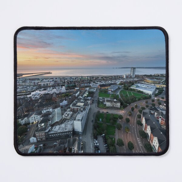 Item preview, Daybreak over Swansea Bay designed and sold by Leighton Collins.