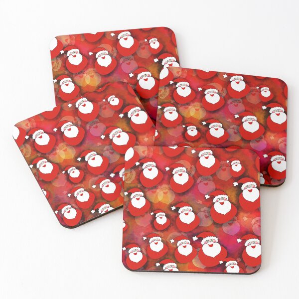 Item preview, Happy Santa Pattern designed and sold by tomorrowsart.