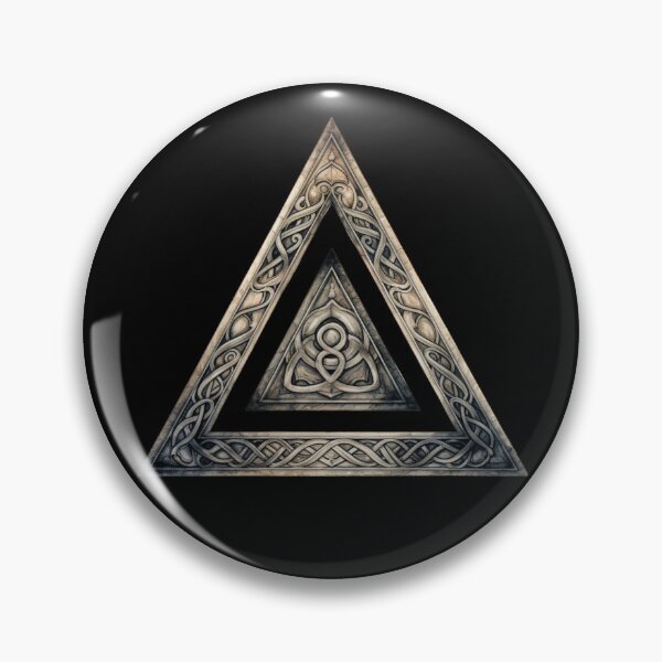 Item preview, Norse Mythology Symbol Triangle designed and sold by Nightarcade.