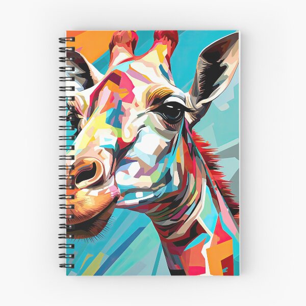 Item preview, Simplistic & Minimalistic African Giraffe Art Collection designed and sold by ArtificialGenes.