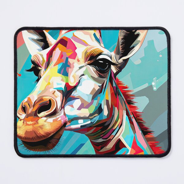 Item preview, Simplistic & Minimalistic African Giraffe Art Collection designed and sold by ArtificialGenes.