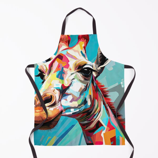 Item preview, Simplistic & Minimalistic African Giraffe Art Collection designed and sold by ArtificialGenes.